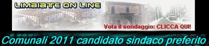 Vota il sondaggio di 'Limbiate on-line'